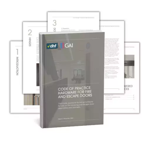 New Code Of Practice For Fire And Escape Hardware