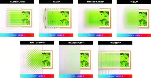 Panels Pair For Patterned Glass