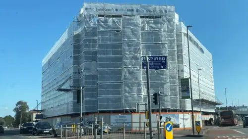 Thieves Strike At Nottingham Building Site